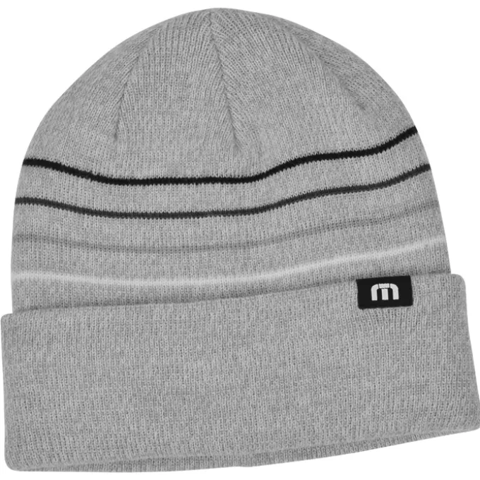 TravisMathew Multi-Stripe Cuffed Beanie