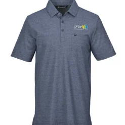 TravisMathew Oceanside Heather Pocket Polo