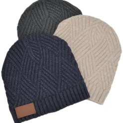 Trellis Knit Beanie