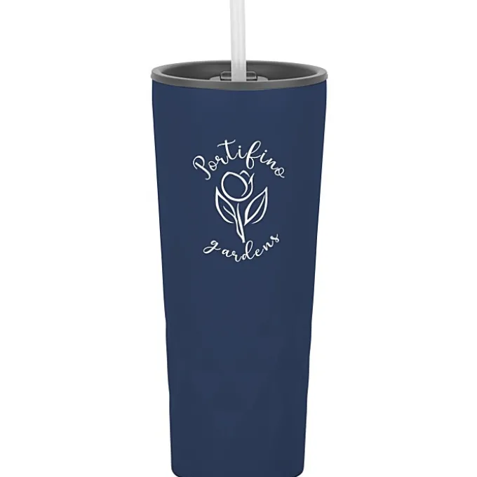 Triad Vacuum Tumbler with Straw - 21 oz. - 24 hr