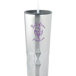 Triad Vacuum Tumbler with Straw - 21 oz. - 24 hr