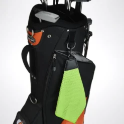 Triangle Fold Waffle Pattern Golf Towel