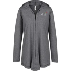 Tri-Blend Hooded Cardigan