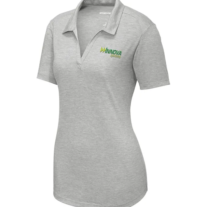 Tri-Blend Performance Polo - Ladies' - Embroidered