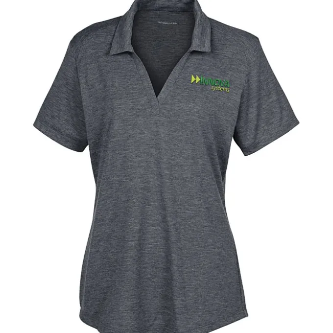Tri-Blend Performance Polo - Ladies' - Embroidered