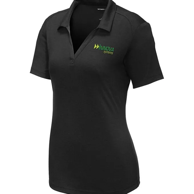 Tri-Blend Performance Polo - Ladies' - Embroidered - 24 hr