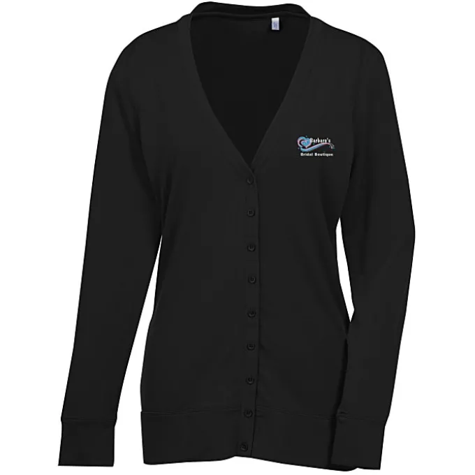 Tri-Blend V-Neck Cardigan
