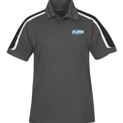 Tricolor Shoulder Accent Performance Polo - Men's