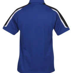 Tricolor Shoulder Accent Performance Polo - Men's
