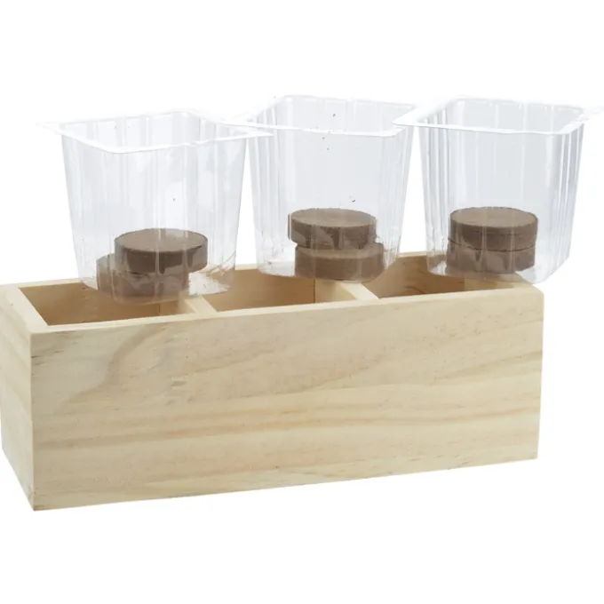 Triple Planter Grow Kit - Italian Herb