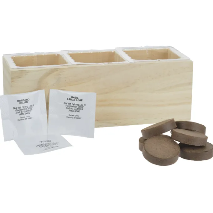Triple Planter Grow Kit - Italian Herb