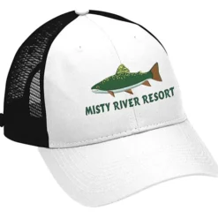 Trucker Mesh Back Cap with Face Mask Buttons
