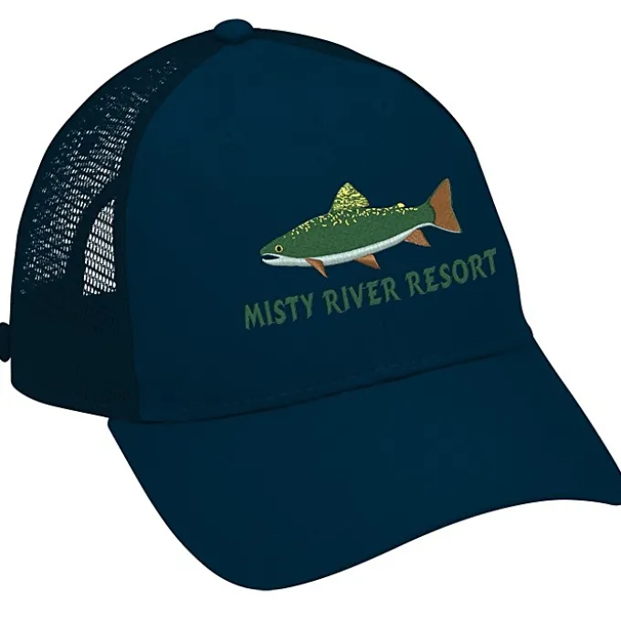 Trucker Mesh Back Cap with Face Mask Buttons