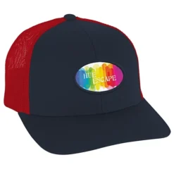 Trucker Snapback Cap - Full Color Patch