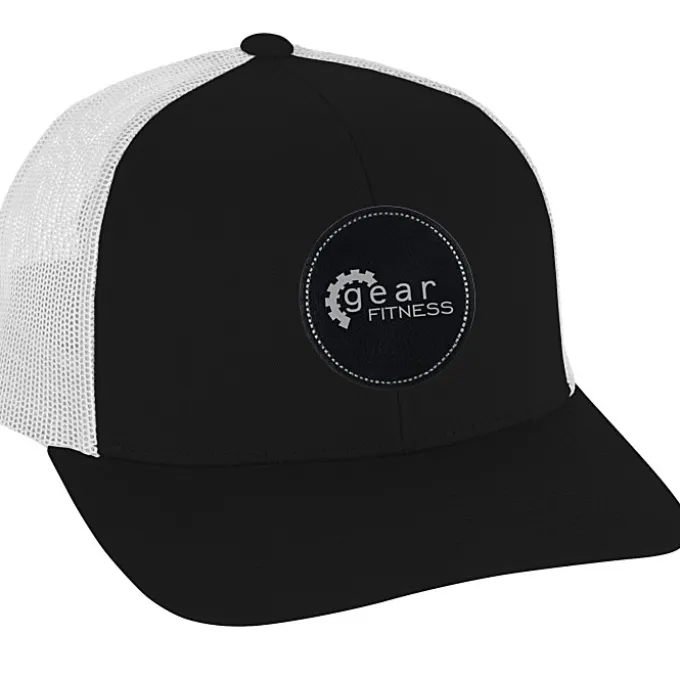 Trucker Snapback Cap - Laser Engraved Patch