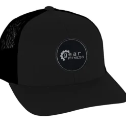 Trucker Snapback Cap - Laser Engraved Patch