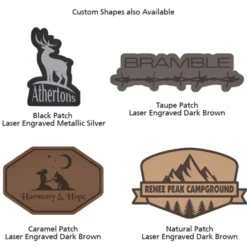 Trucker Snapback Cap - Laser Engraved Patch