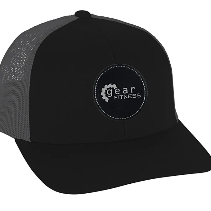 Trucker Snapback Cap - Laser Engraved Patch