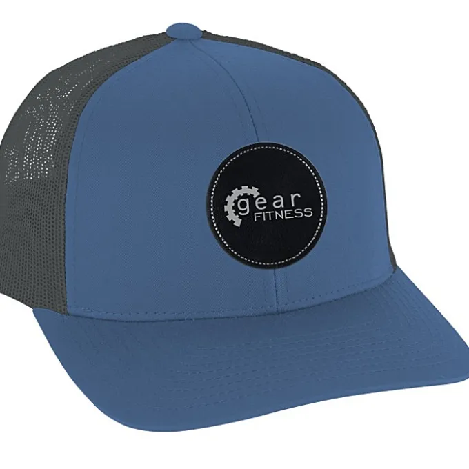 Trucker Snapback Cap - Laser Engraved Patch