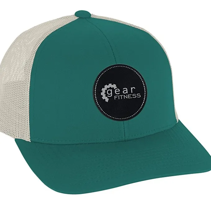 Trucker Snapback Cap - Laser Engraved Patch