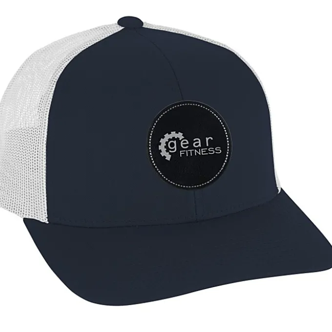 Trucker Snapback Cap - Laser Engraved Patch