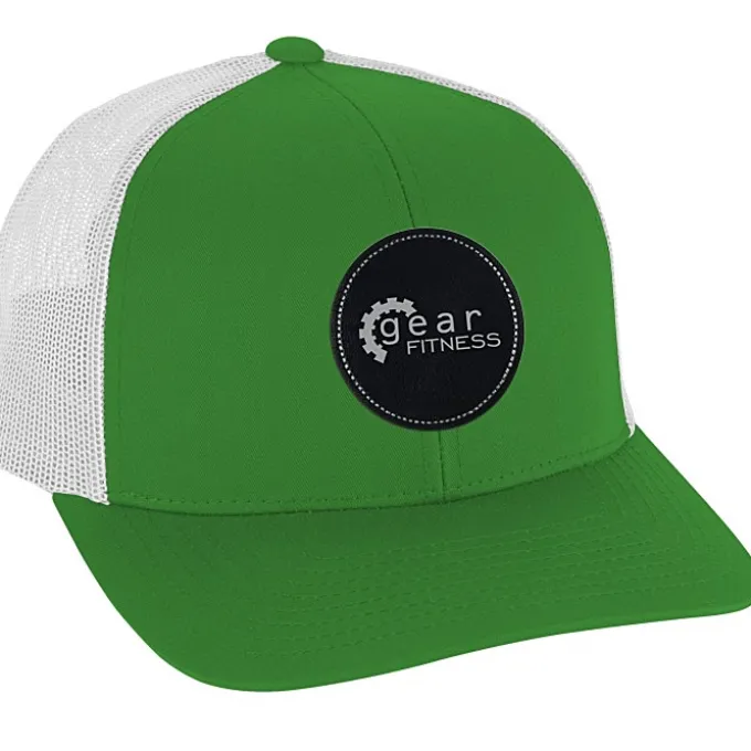 Trucker Snapback Cap - Laser Engraved Patch