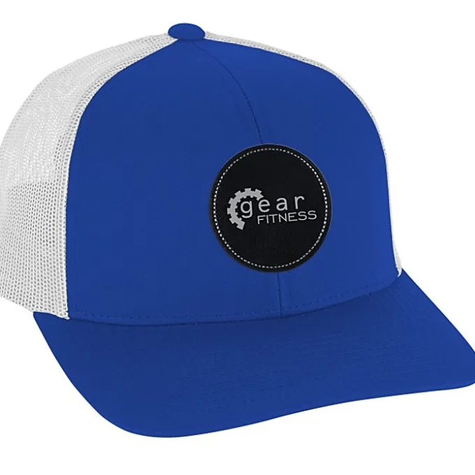 Trucker Snapback Cap - Laser Engraved Patch