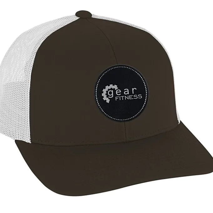 Trucker Snapback Cap - Laser Engraved Patch