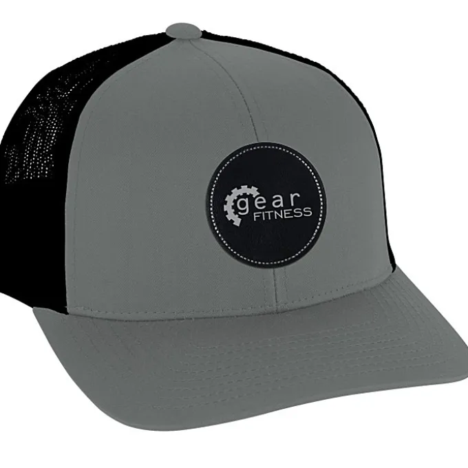 Trucker Snapback Cap - Laser Engraved Patch