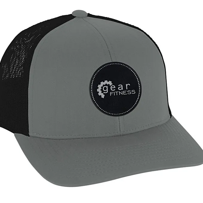 Trucker Snapback Cap - Laser Engraved Patch
