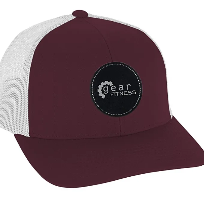 Trucker Snapback Cap - Laser Engraved Patch