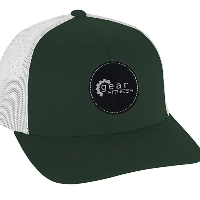 Trucker Snapback Cap - Laser Engraved Patch