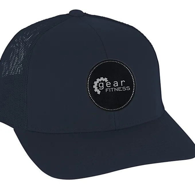 Trucker Snapback Cap - Laser Engraved Patch