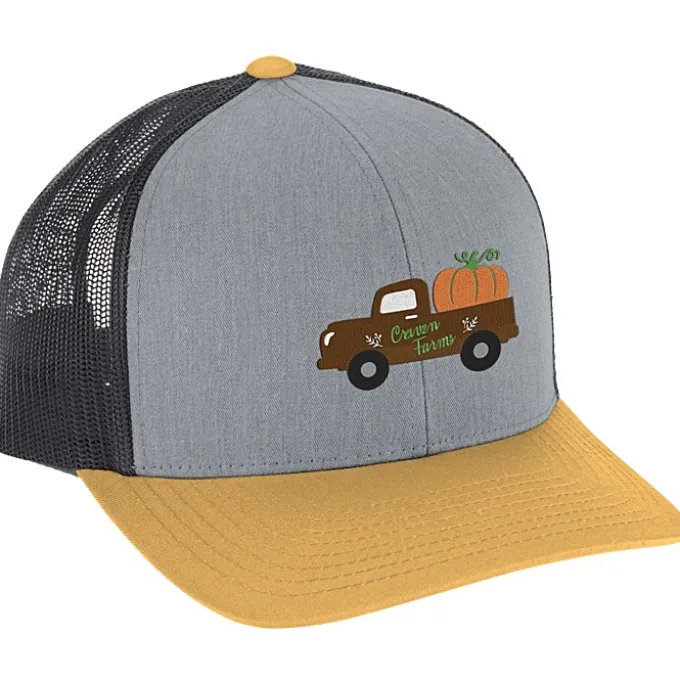 Trucker Snapback Cap - Tri-Color