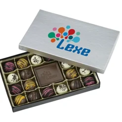 Truffles & Chocolate Bar - 20-Pieces - Full Color
