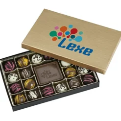 Truffles & Chocolate Bar - 20-Pieces - Full Color