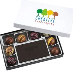 Truffles & Chocolate Bar - 8-Pieces - Full Color