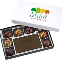 Truffles & Chocolate Bar - 8-Pieces - Full Color