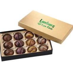Truffles - 12-Pieces - Gold Box