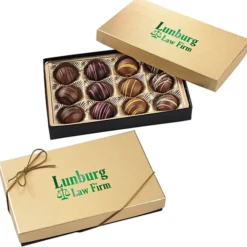 Truffles - 12-Pieces - Gold Box