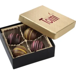Truffles - 4-Pieces - Gold Box - 24 hr