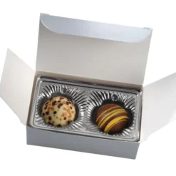 Truffles - 2-Pieces - Silver Box