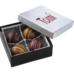 Truffles - 4-Pieces - Silver Box - 24 hr