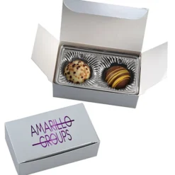 Truffles - 2-Pieces - Silver Box - 24 hr
