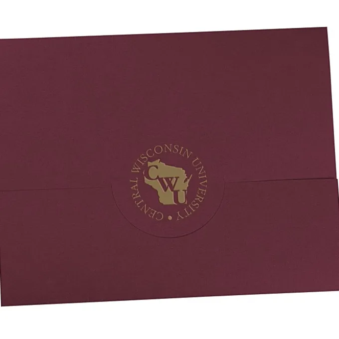 Tuck Flap Certificate Folder