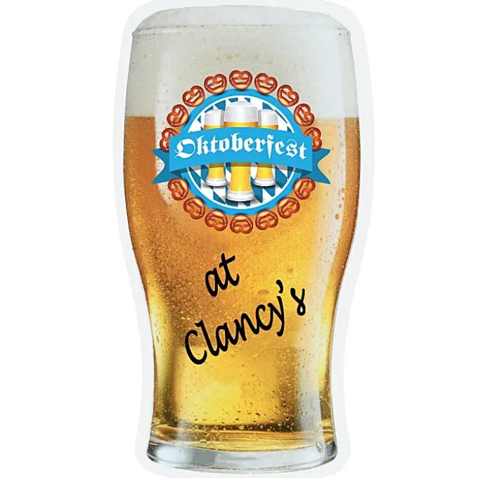 Tulip Pub Glass Magnet - 20 mil