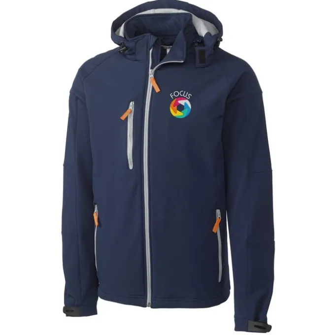 Tulsa Hooded Bonded Soft Shell Jacket - Men's