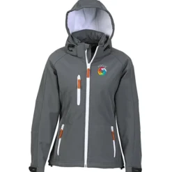 Tulsa Hooded Bonded Soft Shell Jacket - Ladies'
