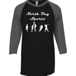 Tultex Fine Jersey 3/4 Sleeve Raglan T-Shirt - Colors