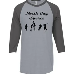 Tultex Fine Jersey 3/4 Sleeve Raglan T-Shirt - Colors